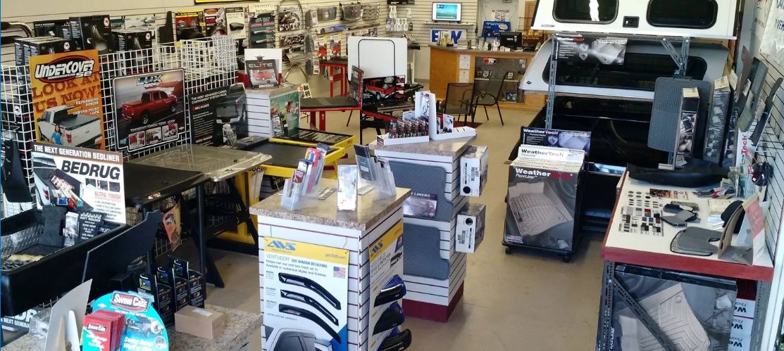 Inside the Accessories-N-Covers showroom